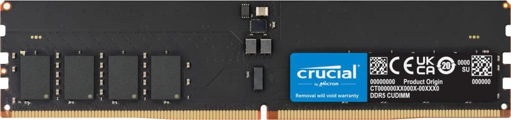Crucial CT32G64C52CU5 32GB DDR5-6400 CUDIMM Memory