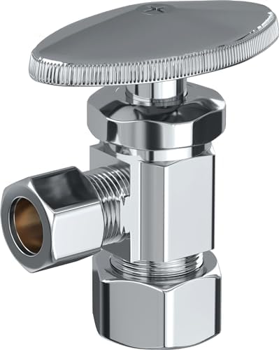 PROFLO PFXAC32C 5/8" x 3/8" Angle Supply Stop - Chrome