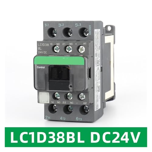 Contacteur LC1D38BL DC24V bobine basse consommation pour commande de moteur triphasé