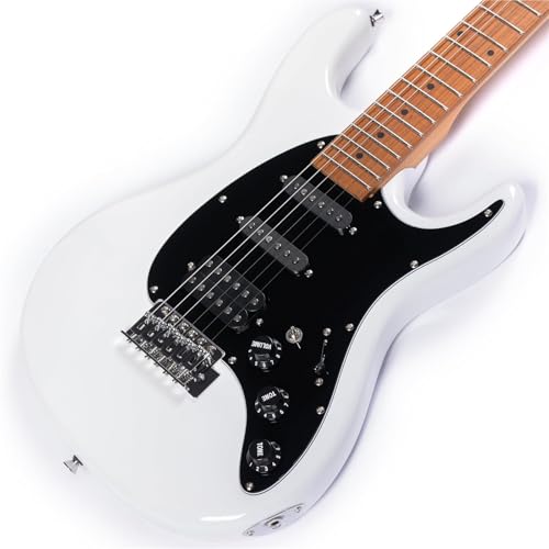 Guitare électrique adulte droite SSH avec corps solide en érable - 6
