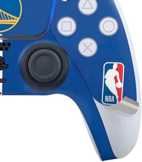 Skinit Decal Gaming Skin Compatible with PS5 Bundle - Officially Licensed NBA Golden State Warriors Canvas Design