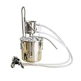 NuoNxuo 蒸留器 酒 蒸留水器 酒かん器 6/10/20L 小型 家庭用 ハーブ蒸留器 ヒバ 純露 キッチンアルコール ステンレス鋼製 密閉式 純水機 浄水ポット ストーブ・ガス・IH対応(20L)