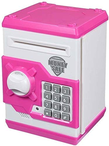 Patly Battery Operated Mini ATM Safe Kids Piggy Saving ATM Bank with Electronic Lock Coin Bank Cash Deposit Cartoon for Kids ( Piggies Banks for Kids ) (B084T4XLJF) Amazon Price History, Amazon Price Tracker