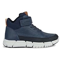 Geox J FLEXYPER Boy Ankle Boot, Navy, 39 EU