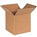 The Packaging Wholesalers Shipping Boxes, 6 x 6 x 6 Inches, 25-Count (BS060606)