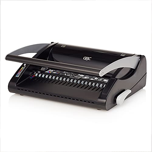GBC Binding Machine, Manual, 320 Sheet Binding Capacity, 20 Sheet Punch Capacity, CombBind C20 (7706172)