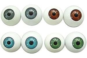 8 Hollow Eyeballs Horror Props Costume Halloween Eyeballs