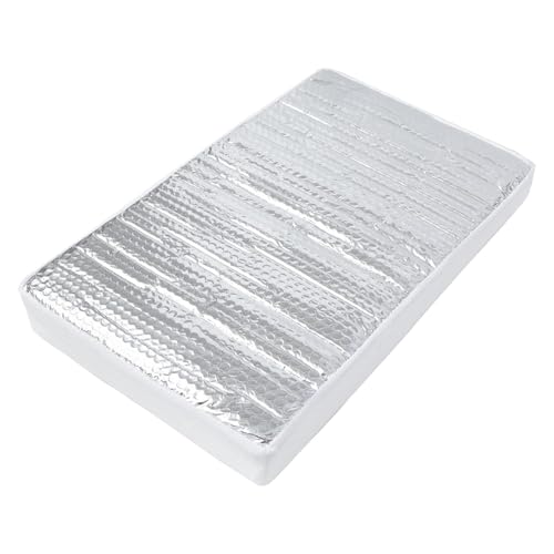 Cubierta para ventana de techo con RV, aislante reflectante de ventilación con cremallera, protección solar para techo corredizo de RV, cubierta reflectante con cremallera y aislante de ventilación de