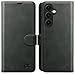 Produktbild OCASE Hülle für Samsung Galaxy A55 5G Premium Leder Handyülle Klapphülle [Standfunktion] [mit Kartenfach ] [RFID Sperrung Schützt] Stoßfest Schutzhülle Lederhülle Klapphülle Tasche Graphit