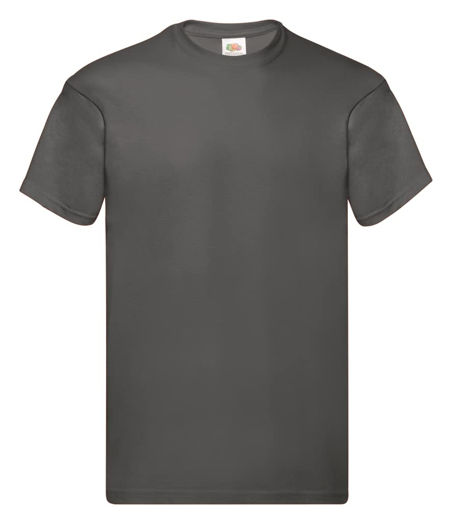 Fruit of the Loom Screen Stars Original Full Cut Tee Light Graphite 3XL