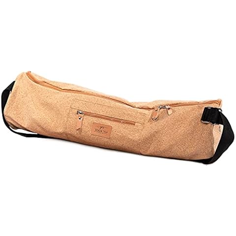 YOUR VIP SKIN YVS- Cork Carry Bag for Yoga Mat - Cork Yoga Mat Bag, Long Yoga Compact Exercise Bag, Cork Bag, Yoga Mat Bag Cover