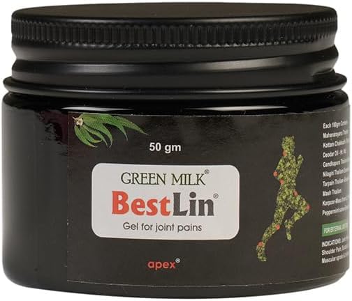Bestlin Advanced Pain Healing Cream | Deep Relief from Back Pain, Knee Pain, Neck Pain, Shoulder Pain & Sprains | Ayurvedic Muscle Pain Relief Cream | Non-Greasy & Quick-Absorbing Pain Relief Gel 50 g