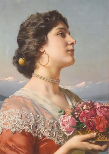 Affiche murale Le Bouquet de Wladyslaw Czachórski pour bureau en 60x90cm
