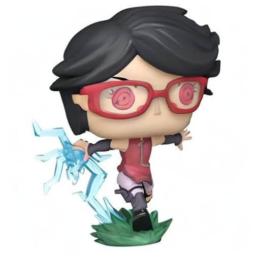 Funko Pop! Animation: Boruto - Sarada Uchiha with Sharingan - Boruto: Naruto Next Generations - Figurine en Vinyle à Collectionner - Idée de Cadeau - Produits Officiels - Anime Fans