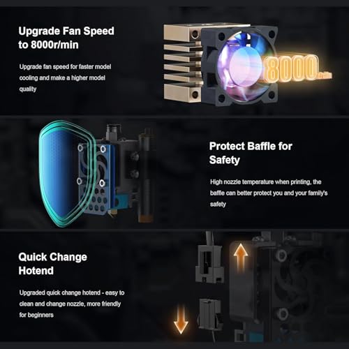 TINA2S 3D Printer with WiFi Printing, WEEDO Mini 3D Printers for Kids and Beginners, Auto Leveling and Fully Assembled FDM 3D Printer, Open Source DIY 3D Printer for Home Classroom and Office - Image 4