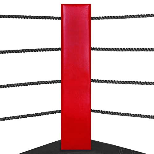 Sporteq Boxring-Eckpfostenschutz, Premium-Qualität, robuste Polsterung für sichere und langlebige Tâ€¦ – Miniatur
