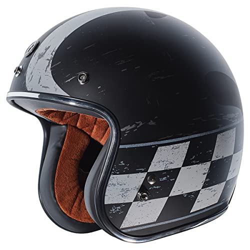 TORC T50/Del Mar Open Face 3/4 Motorcycle Helmet with Graphics