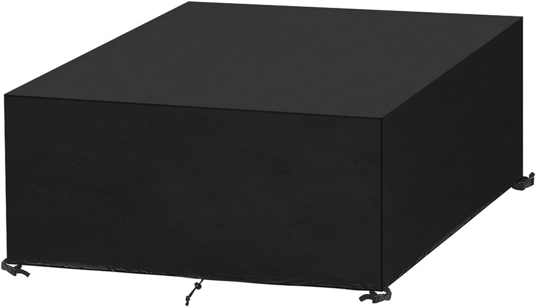 SanGlory Garden Furniture Covers Waterproof Rectangular Patio Furniture Cover Heavy Duty Patio