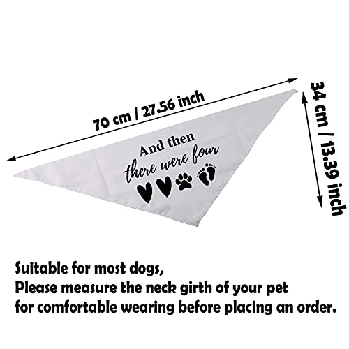 1 pezzo Baby annuncio cane bandana e poi ci sono