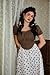Scarlet Darkness Corset Top for Women Teens Square Neck Short Sleeve Goth Pirate Shirt Coffee XXL