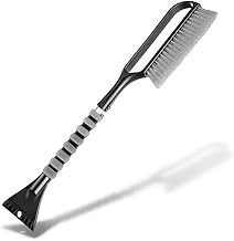 Car Ice Scraper (20 x 9 cm) – Efficient Car Moon Ice Scraper – Ergonomic Windscreen Ice Scraper – Car Ice Scraper – Remove Ice Windshield Scratch-Free