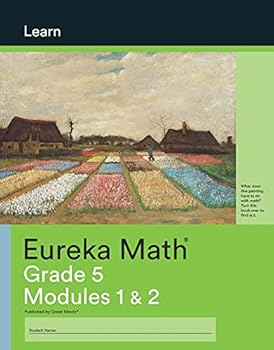 Paperback Eureka Math, Learn, Grade 5 Modules 1 & 2, c. 2015 9781640540712, 1640540717 Book