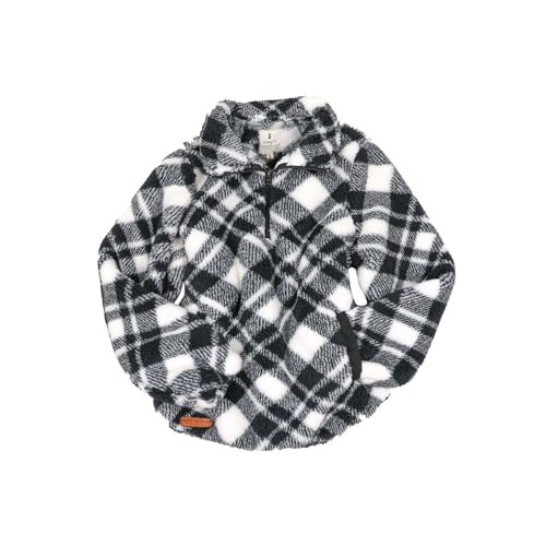 Simply Southern YOUTH Size Quarter Zip Fleece Pullover