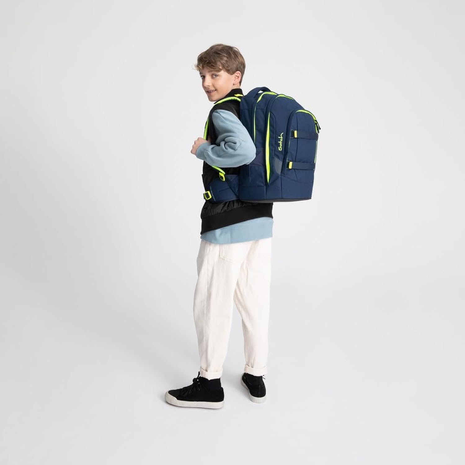 Satch Pack Zaino Scuola Zaino per la scuola Unisex - Bambini e ragazzi (Pacco da 1) Satch Pack Zaino Scuola Zaino per la scuola Unisex - Bambini e ragazzi (Pacco da 1)