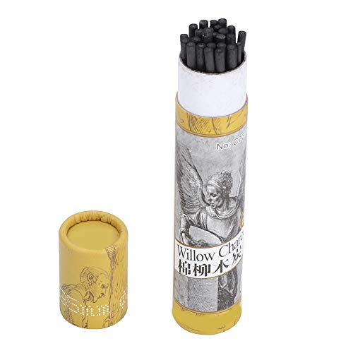 Charcoal Pencil, 25Pcs/Box Charcoal Pencil Drawing Charcoal Bar A...