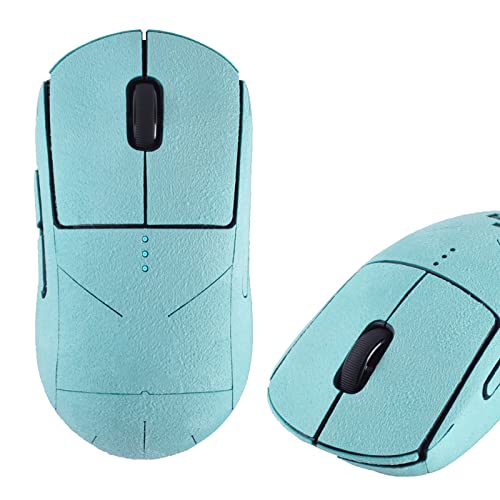 BAIYAN 2PCSの皮膚はロジテックのG Proの無線マウスに適用して、すべてカーデを覆って、プロのマウスのアップグレードキット、汗を防いで、体にフィットして、使いやすいです,グリーン