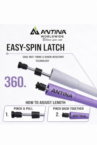 Image of Worldwide Adjustable Skipping Rope for Men & Women Speed Jump Rope for Exercise, Gym, Sports & Fitness