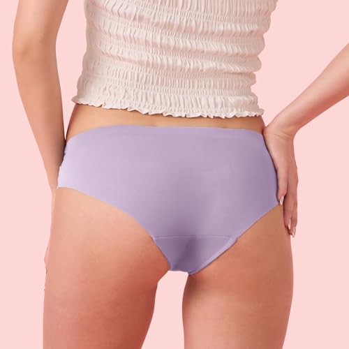 Image of Enamor Innovations Invisi, All Day Comfort, Low Waist Bikini Panty for Women - No Visible Panty Lines, Sweat Wicking, Free Cut, Regular Coverage - PB40