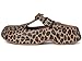 Crocs Unisex Classic Mary Jane Clogs Sepia/Leopard 5 Men/7 Women Medium