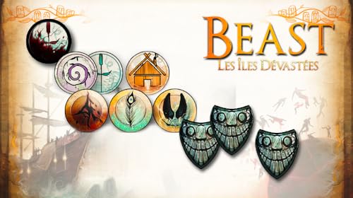 Jeu de stratégie Asmodee Beast Les Iles Dévastées - vue 10