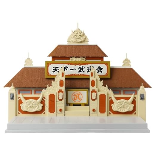 BANDAI 36790J Dragon Ball Super – Tenkaichi Budokai Arena – Diorama für Spielfiguren – 36790