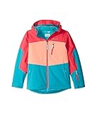 10K/10K Marmot MemBrain Eco Marmot Mädchen Girl\'s Elise Jacke, Blue Tile/Disco Pink, L