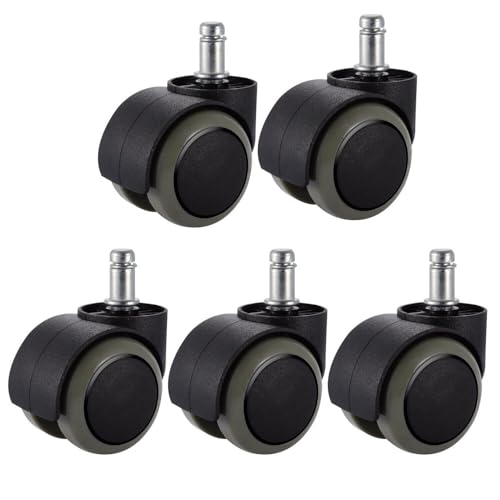for 5 Packs Office Chair Casters with Universal Standard Size 11mm ...
