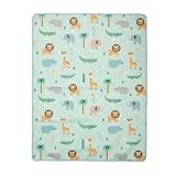 PERLETTI Empapadores Cama Niños Bebe 70x90 cm - Protector Colchón de Cama Empapador Impermeable Suave Resistente - Cubre Cama Lavables Reutilizables Ultra Absorbentes (Verde, 70x90 cm)