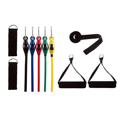 DVD y manual para alivio del dolor de hombro y cuello, más kit de tubos de resistencia para terapia de tejidos profundos miniatura 4