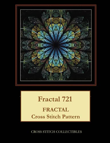 Fractal 721: Fractal Cross Stitch Pattern