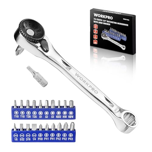 WORKPRO 21-Piece 1/4