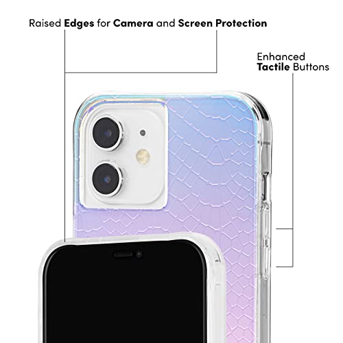 【Case-Mate】 抗菌・3.0m 落下耐衝撃ハイブリッドケース ケースメイト Iridescent Snake/w Micropel for iPhone 12 Pro Max CM045386
