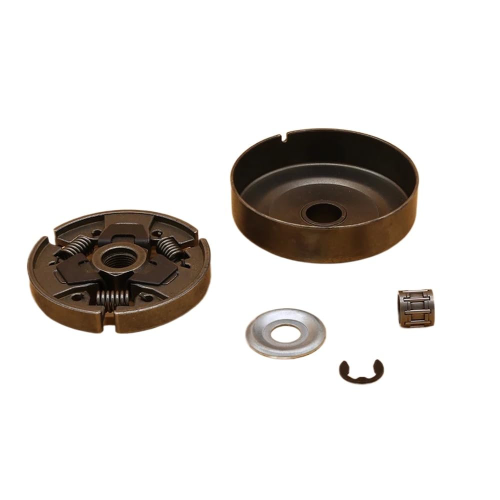 7 Zähne Kupplung Trommel Kette Kettenrad Felge Lager Kit kompatibel mit Gas Kettensäge MS250 MS230 MS210 MS025 MS023 MS021