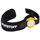 2 Stück LAUFSTOFF Befestigung für Timing Chip, weiches Band für Triathlon Wettbewerbe und Lauf-Events für mit eigenen oder geliehenem Zeitmessungschip, ideal für Staffel-Wettkämpfe, Freigewässer, Schwimmbad und Salzwasser