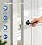 Veise 2 Pack Keyed Alike Entry Door Levers, Wave Style Handle with Lock and Keys, Lever for Exterior & Interior Bedroom Doors, Heavy-Duty Door Handle Reversible for Left/Right, Matte Black