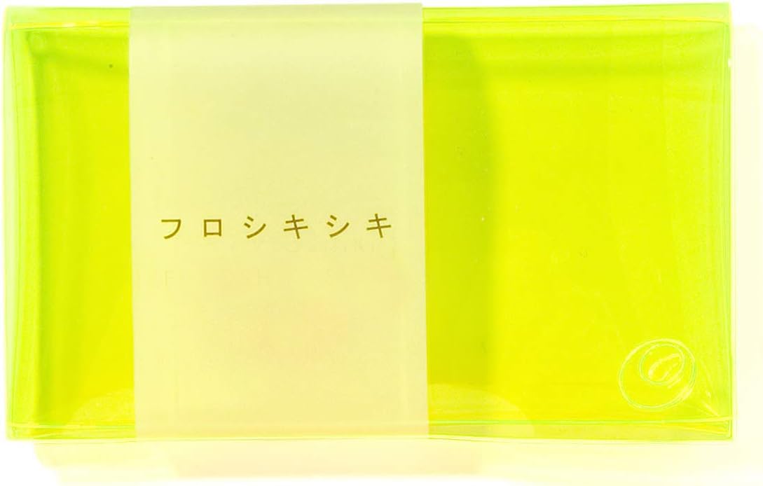 Gessato Furoshiki Shiki Business Card Holder, Neon Yellow : Amazon