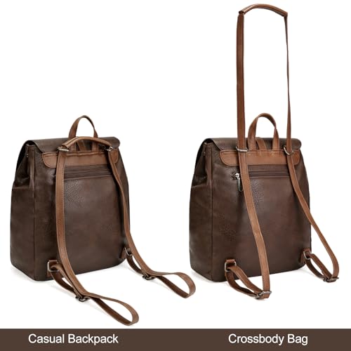 Image of Montana West Backpack Purse for Women Casual Daypack Convertible Crossbody Backpack for Travel Work