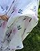 Muslin Swaddle Blanket Girl - Floral Design, Multi-use Swaddle Blanket, 47