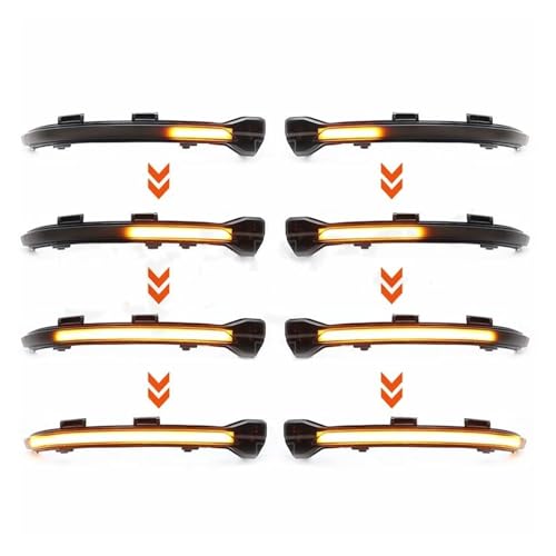 Evita puntos ciegos con el intermitente lateral LED secuencial para Golf 7 7