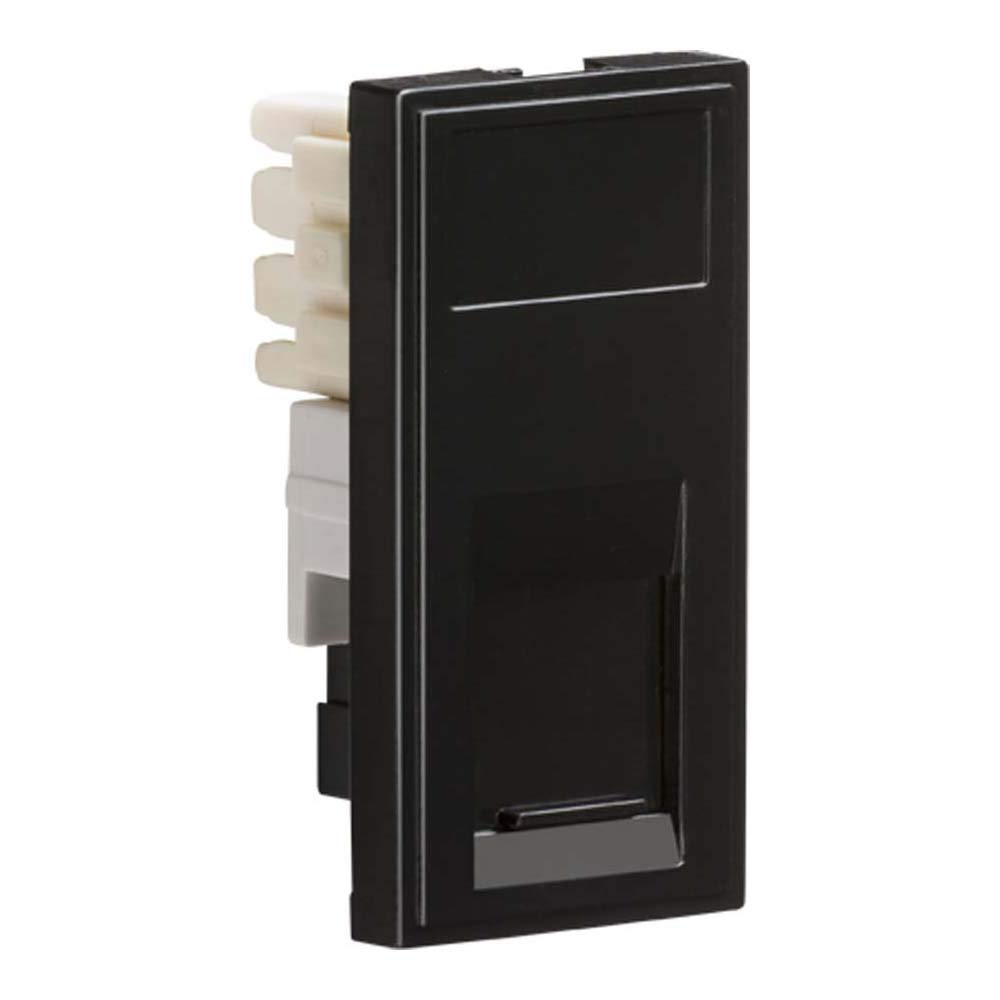Knightsbridge NETRJ11BK RJ11 Outlet Module, IDC, Black, 25 mm x 50 mm